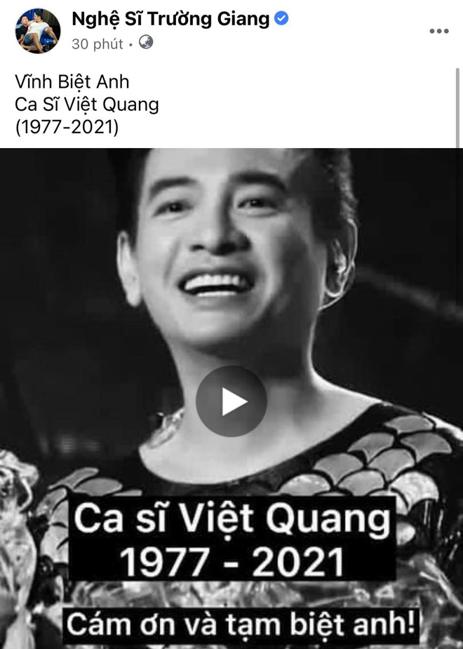 Tang lễ gấp rút của ca sĩ Việt Quang: Không kèn trống, khâm liệm tại nhà riêng, xót xa nụ cười người quá cố trên di ảnh-8