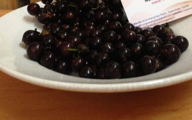 Loại nho mọc hoang ở bìa rừng Tây Bắc, ăn thì chua loét, giá chẳng kém cạnh nho nhập ngoại mà vẫn hút khách Hà thành-3