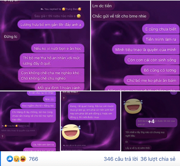 Muốn phụng dưỡng bố mẹ đẻ sau kết hôn, cô gái bị chồng tương lai phũ phàng: Em không có não à... và cái kết-1