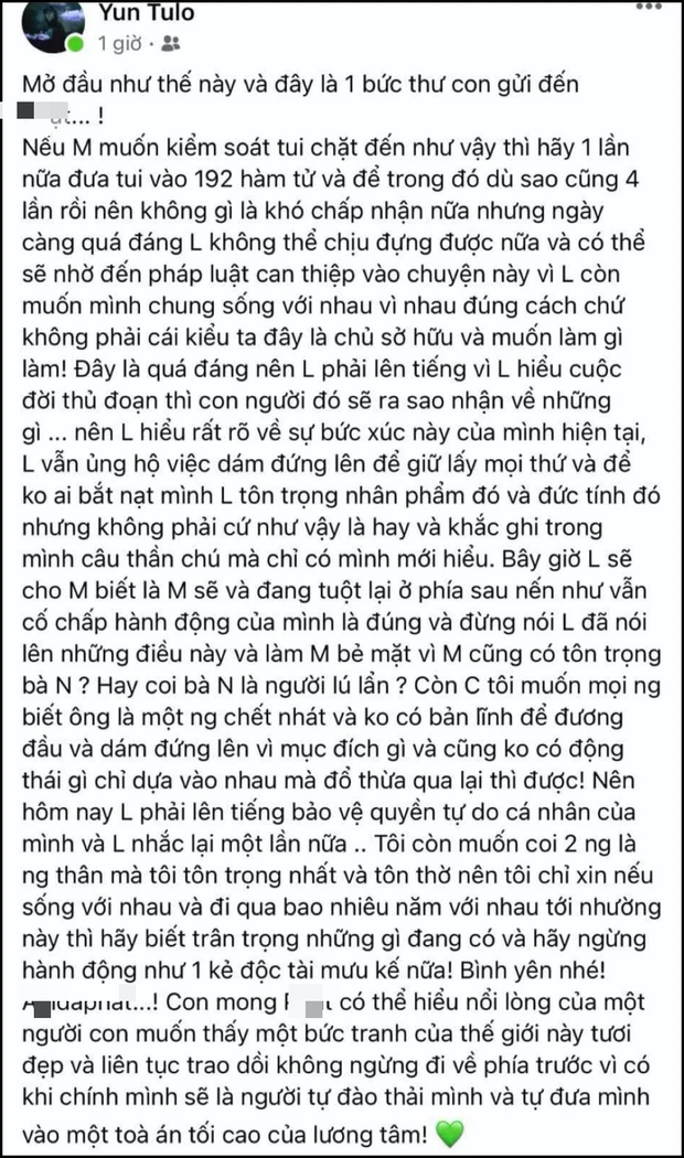 Hoài Lâm gây sốc khi đăng tâm thư dài cực căng: Tiết lộ từng 4 lần vào viện tâm thần, còn cảnh cáo cả người thân?-1
