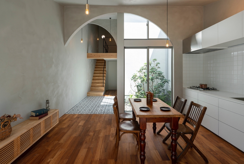 Nhà cấp 4 màu trắng chỉ 18m2, nhìn bề ngoài giản dị nhưng bên trong cực kỳ ấn tượng, có thiết kế nổi trội nhất khu-3