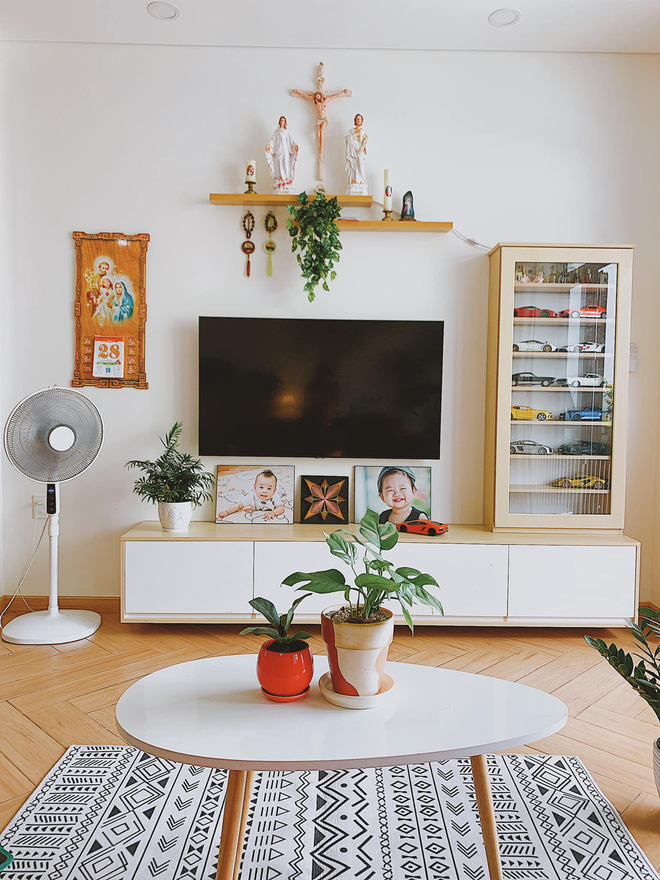 Không đủ tiền thuê KTS, mẹ bỉm tự thiết kế nhà với style vintage pha trộn boho, thành quả xinh yêu hết nấc-4