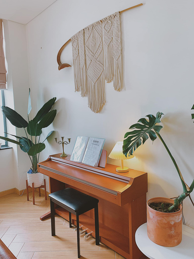 Không đủ tiền thuê KTS, mẹ bỉm tự thiết kế nhà với style vintage pha trộn boho, thành quả xinh yêu hết nấc-5