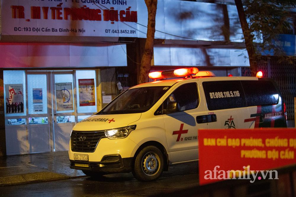 Hà Nội: Một đoạn phố Đội Cấn tạm thời được phong tỏa do liên quan 16 ca dương tính SARS-CoV-2-3