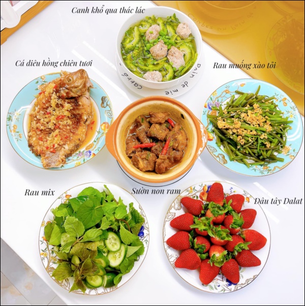 Giãn cách kéo dài, nguyên liệu nấu ăn khó mua, mẹ đảm Sài Gòn vẫn cơm ngon canh ngọt mà không lặp món-20