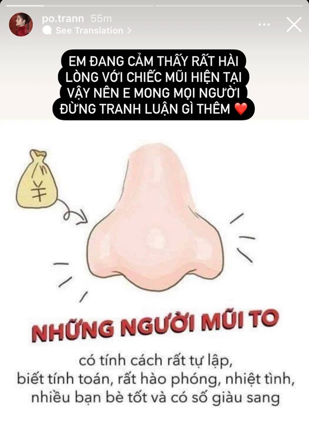 Hot girl trứng rán tiết lộ rất hài lòng với chiếc mũi to của mình, mong netizen không tranh luận thêm-3