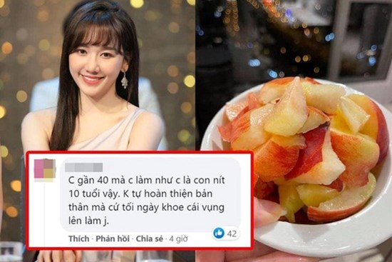 Hari Won bị chê gần 40 tuổi mà như con nít, suốt ngày khoe vụng về