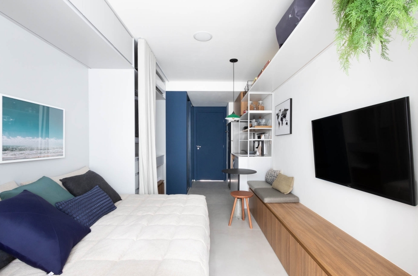 Căn hộ cho thuê nhỏ xinh nhưng vô cùng đáng yêu, thiết kế nhẹ nhàng mà tiện dụng, chỉ nhìn thôi đã muốn dọn luôn vào ở-11