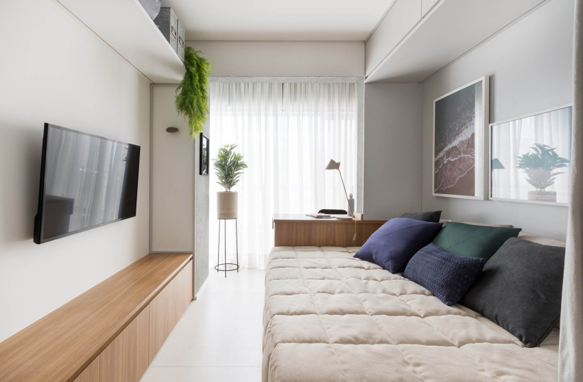 Căn hộ cho thuê nhỏ xinh nhưng vô cùng đáng yêu, thiết kế nhẹ nhàng mà tiện dụng, chỉ nhìn thôi đã muốn dọn luôn vào ở-14