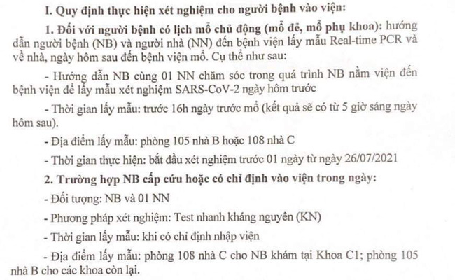 Những thứ mẹ bầu cần mang khi đi sinh con tại Bệnh viện Phụ sản Hà Nội mùa dịch-4