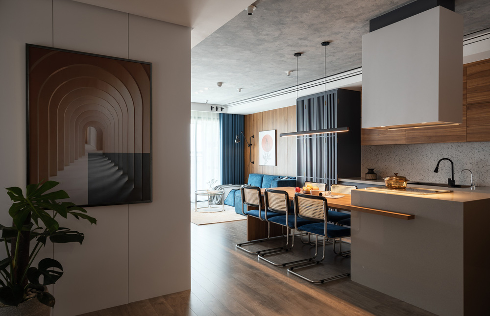 Cặp đôi chốt căn hộ 103m2 gần hồ Tây, buộc phải cắt giảm chi phí thiết kế nhưng thành quả vẫn sang vô cùng-1