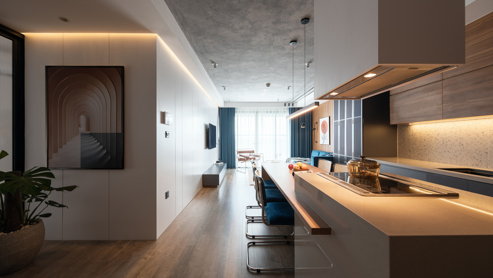 Cặp đôi chốt căn hộ 103m2 gần hồ Tây, buộc phải cắt giảm chi phí thiết kế nhưng thành quả vẫn sang vô cùng-2