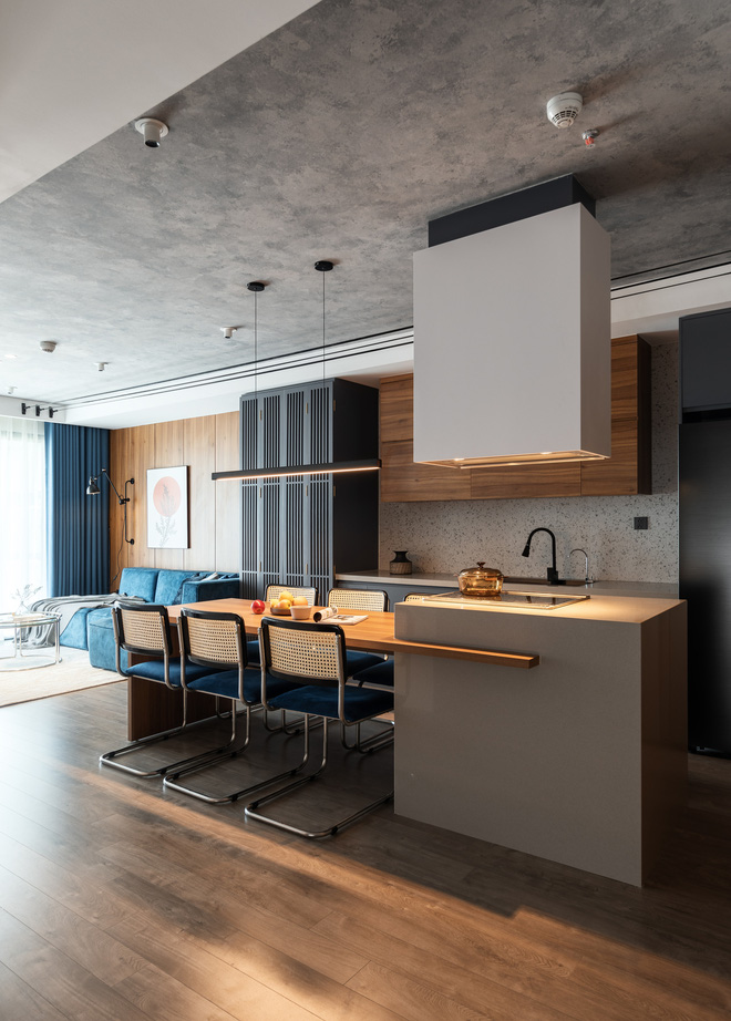 Cặp đôi chốt căn hộ 103m2 gần hồ Tây, buộc phải cắt giảm chi phí thiết kế nhưng thành quả vẫn sang vô cùng-6