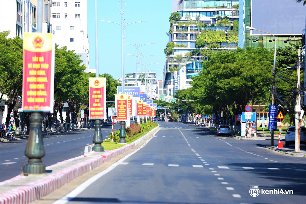 Ảnh: Đường phố Đà Nẵng như bất động trong ngày đầu thực hiện ai ở đâu ở yên đó-2