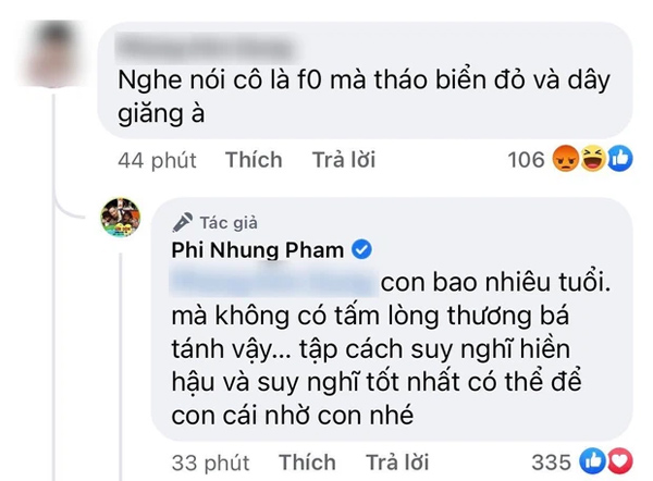 Phi Nhung bị netizen hỏi thẳng nghe nói cô là F0 mà tháo biển đỏ và dây giăng, chính chủ lên tiếng ngay và luôn!-2