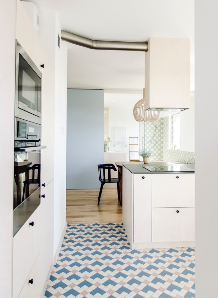 Căn hộ tạo dấu ấn đặc biệt với màu trắng thanh lịch-4