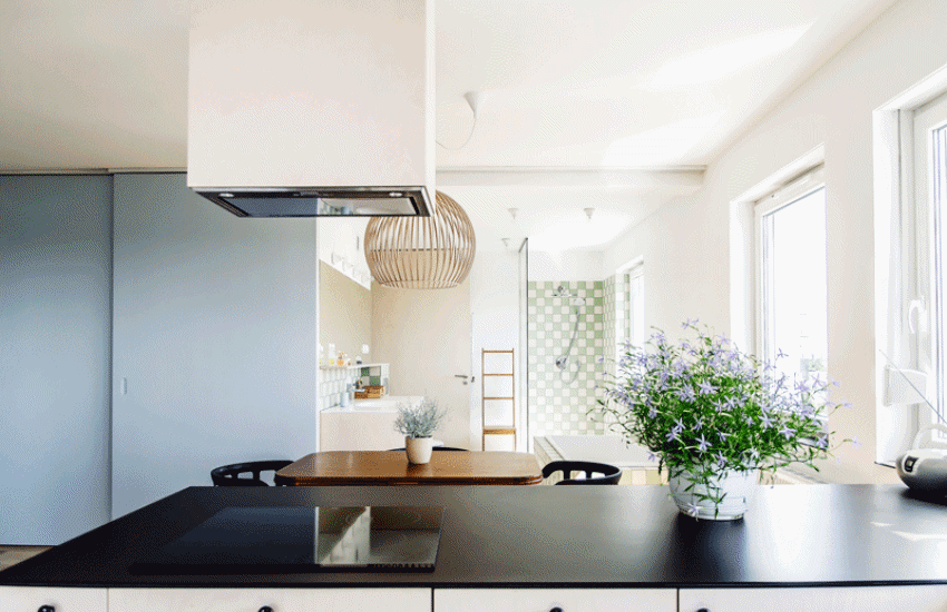 Căn hộ tạo dấu ấn đặc biệt với màu trắng thanh lịch-7