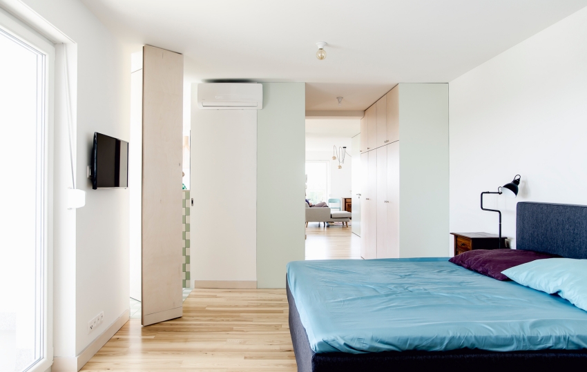 Căn hộ tạo dấu ấn đặc biệt với màu trắng thanh lịch-10