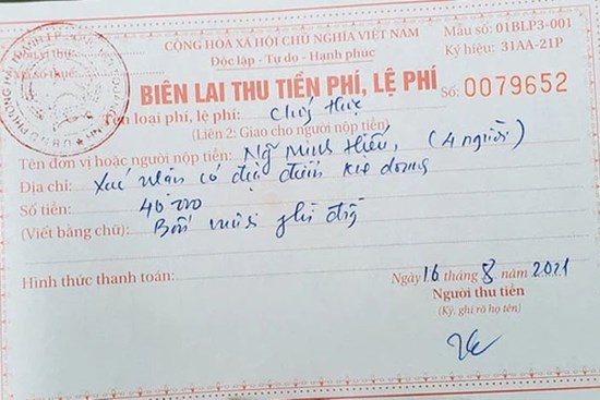 Đến ký xác nhận hỗ trợ gặp khó khăn do Covid-19, phải nộp 