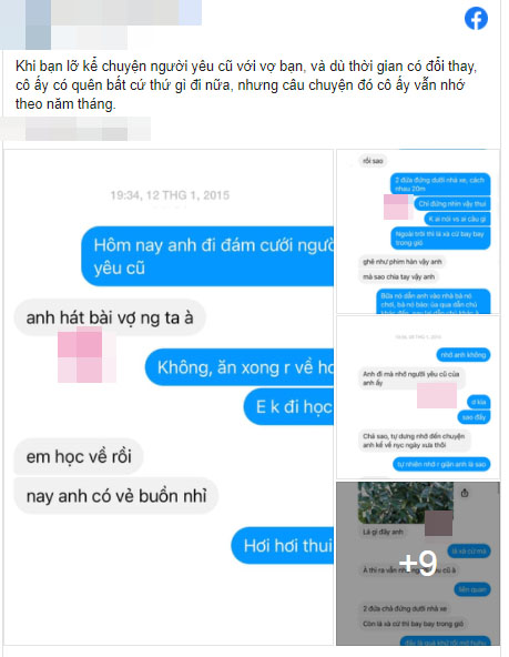 Lỡ chém gió” với cô bạn trên facebook về người yêu cũ, ông chồng phải trả giá” cả đời vì bà vợ nhớ dai-1