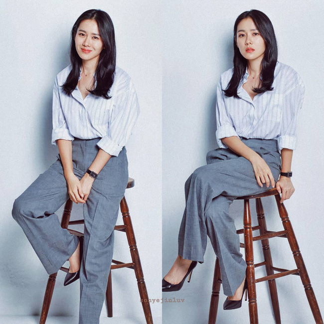 13 cách diện đồ hack tuổi của các mỹ nhân Hàn U40: Nhìn đơn giản mà sang xịn hết nấc-4