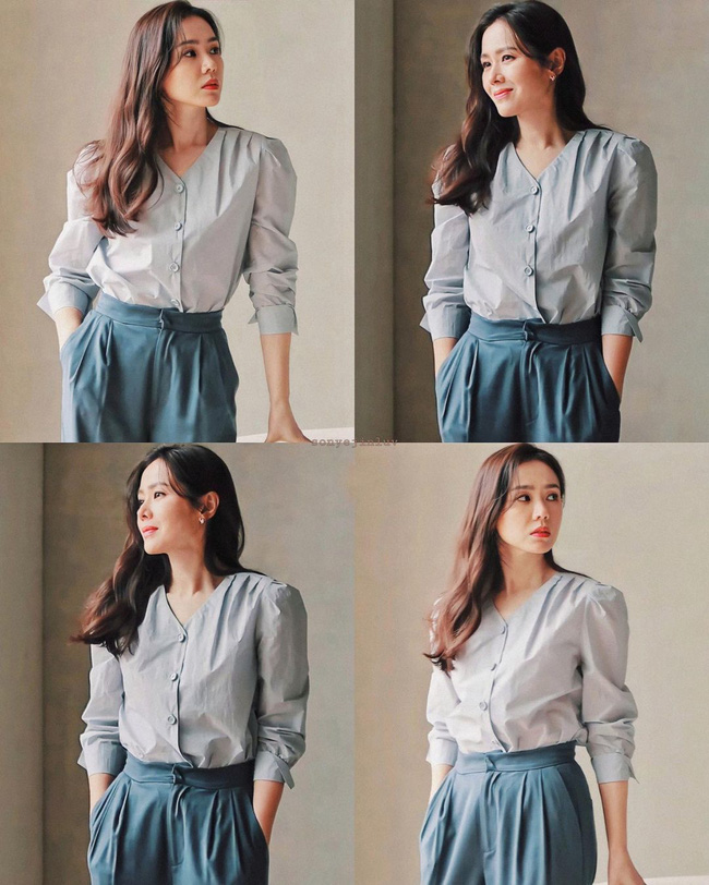 13 cách diện đồ hack tuổi của các mỹ nhân Hàn U40: Nhìn đơn giản mà sang xịn hết nấc-5