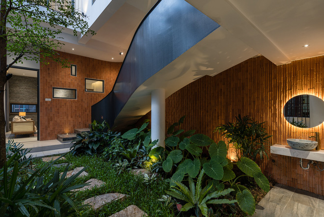 Nhà phố chill như resort với phong cách nhiệt đới, cả vườn lẫn hồ bơi mini đều đúng chuẩn nghỉ dưỡng tại gia-6