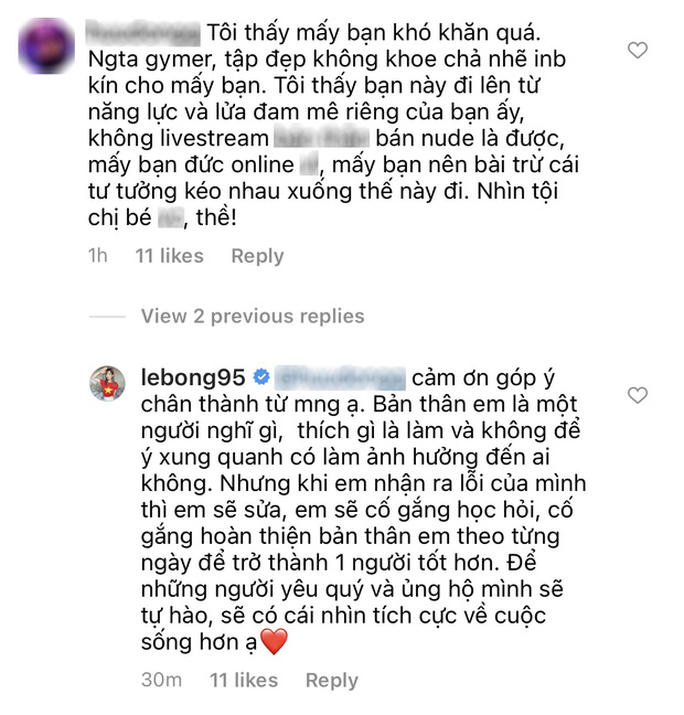 Lê Bống âm thầm photoshop che vòng 1 hớ hênh sau khi bị chỉ trích vì làm mất bản sắc dân tộc-2