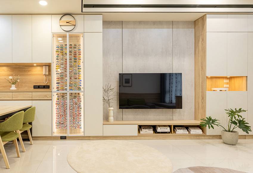 Ngôi nhà 60m2 có thiết kế sang trọng và tinh tế, tận dụng gầm cầu thang thành không gian đặc biệt, chẳng cần người giúp việc mà tổ ấm vẫn sạch bong-7