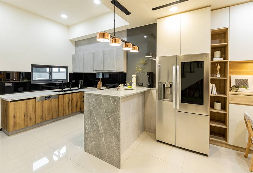 Ngôi nhà 60m2 có thiết kế sang trọng và tinh tế, tận dụng gầm cầu thang thành không gian đặc biệt, chẳng cần người giúp việc mà tổ ấm vẫn sạch bong-11