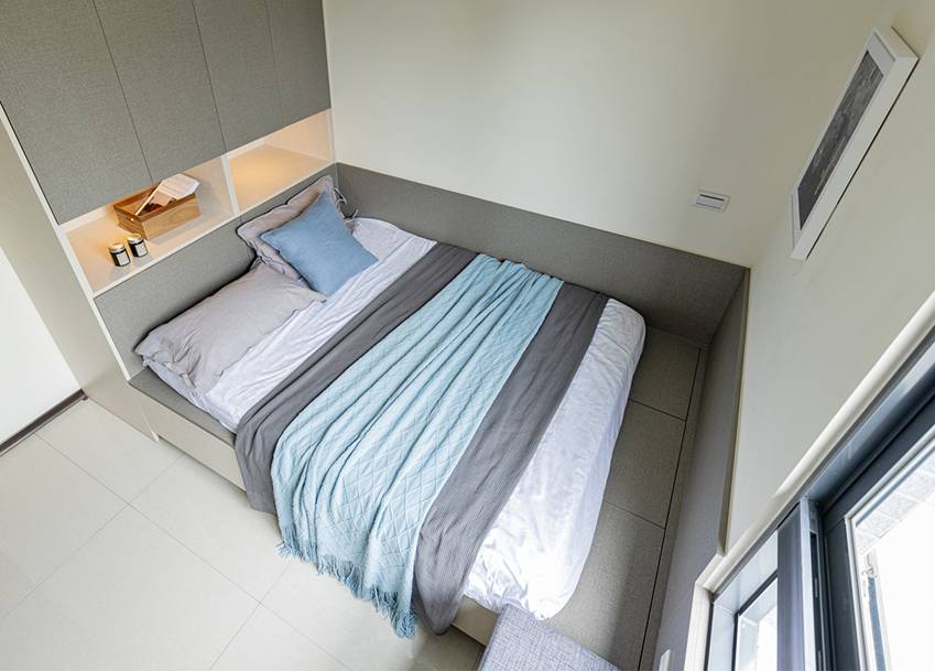 Ngôi nhà 60m2 có thiết kế sang trọng và tinh tế, tận dụng gầm cầu thang thành không gian đặc biệt, chẳng cần người giúp việc mà tổ ấm vẫn sạch bong-20