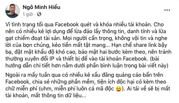 Hiếu PC hướng dẫn cách lấy lại Facebook miễn phí sau khi hàng loạt tài khoản bị bay màu vì share link clip nhạy cảm!-3