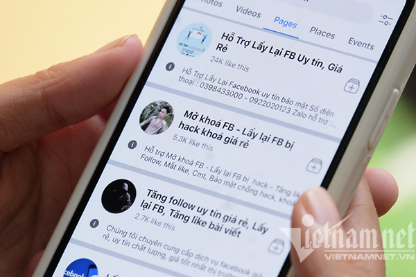 Cảnh giác với dịch vụ lấy lại tài khoản Facebook bị khóa vì chia sẻ clip nhạy cảm-3