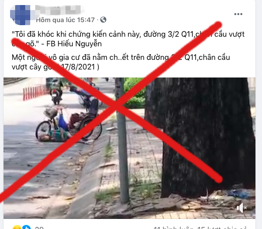 Thông tin chính xác về người đàn ông vô gia cư nằm bất động trên đường phố Sài Gòn-2