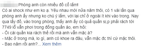 Người yêu khoe phòng anh nhiều đồ cổ” lắm, mục sở thị rồi cô gái mới phát hoảng, ám ảnh nhất là sự tích chiếc gối màu nâu-1