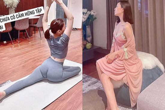 Lệ Quyên mặc đồ tập thì show vòng 3, diện váy ngủ sẽ khoe vòng 1