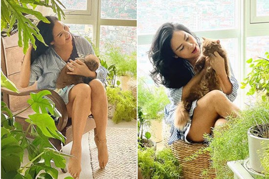 Tái hôn, U55 Thanh Lam giờ mặc style giấu quần sexy như gái 20