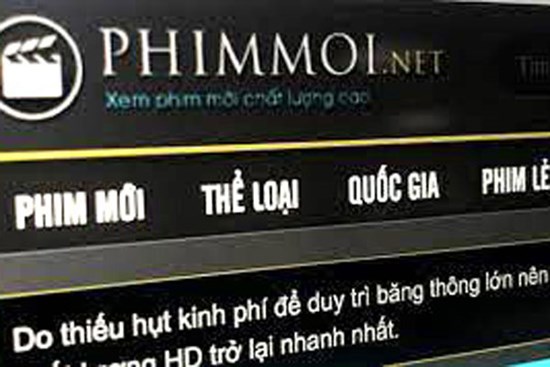 Công an TP.HCM điều tra web phim 'lậu'