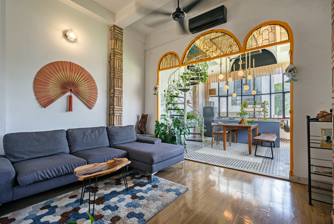 Trai Sài Gòn cải tạo căn hộ tầng áp mái đẹp nức nở, riêng cách chơi cây cũng nghệ ra trò-11