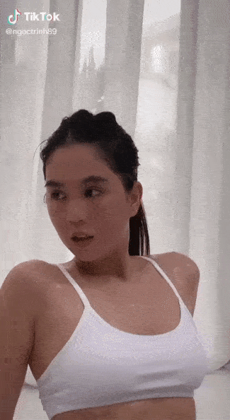 Ngọc Trinh nghỉ dịch mặt tròn xoe, vâm như lực điền-8