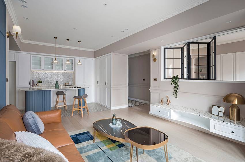 Căn hộ 35m2 cực kỳ ấn tượng, mỗi bức tường là một background đẹp, góc nào lên ảnh cũng lung linh và xịn sò-7