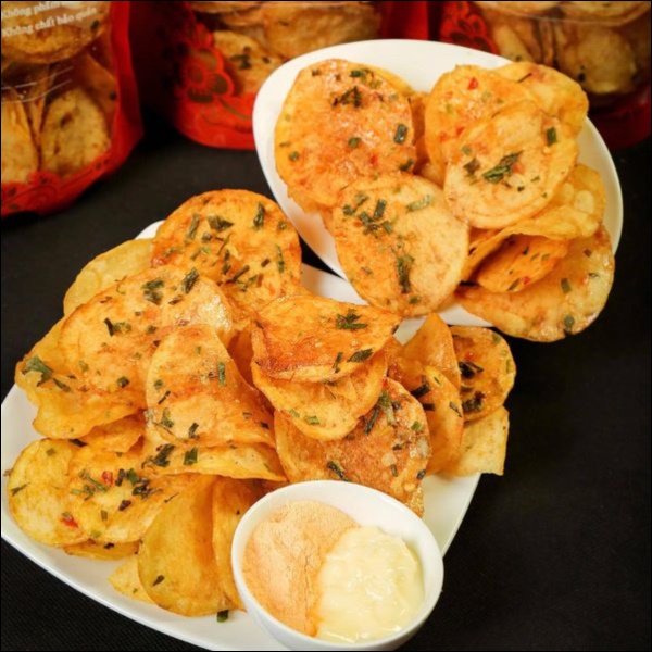 Bé nào cũng khoái khẩu món bim bim khoai tây thơm ngon, giòn rụm, mẹ tự làm ở nhà vừa vệ sinh lại tiết kiệm chi phí-3