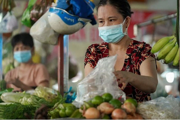 Người dân vùng xanh ở TP.HCM được đi chợ 1 lần mỗi tuần từ 23/8-3