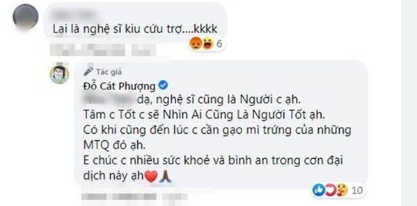 Bị anti-fan nói khoe khoang khi làm từ thiện, Cát Phượng lên tiếng: Có khi chén cơm bạn ăn là của mình-5