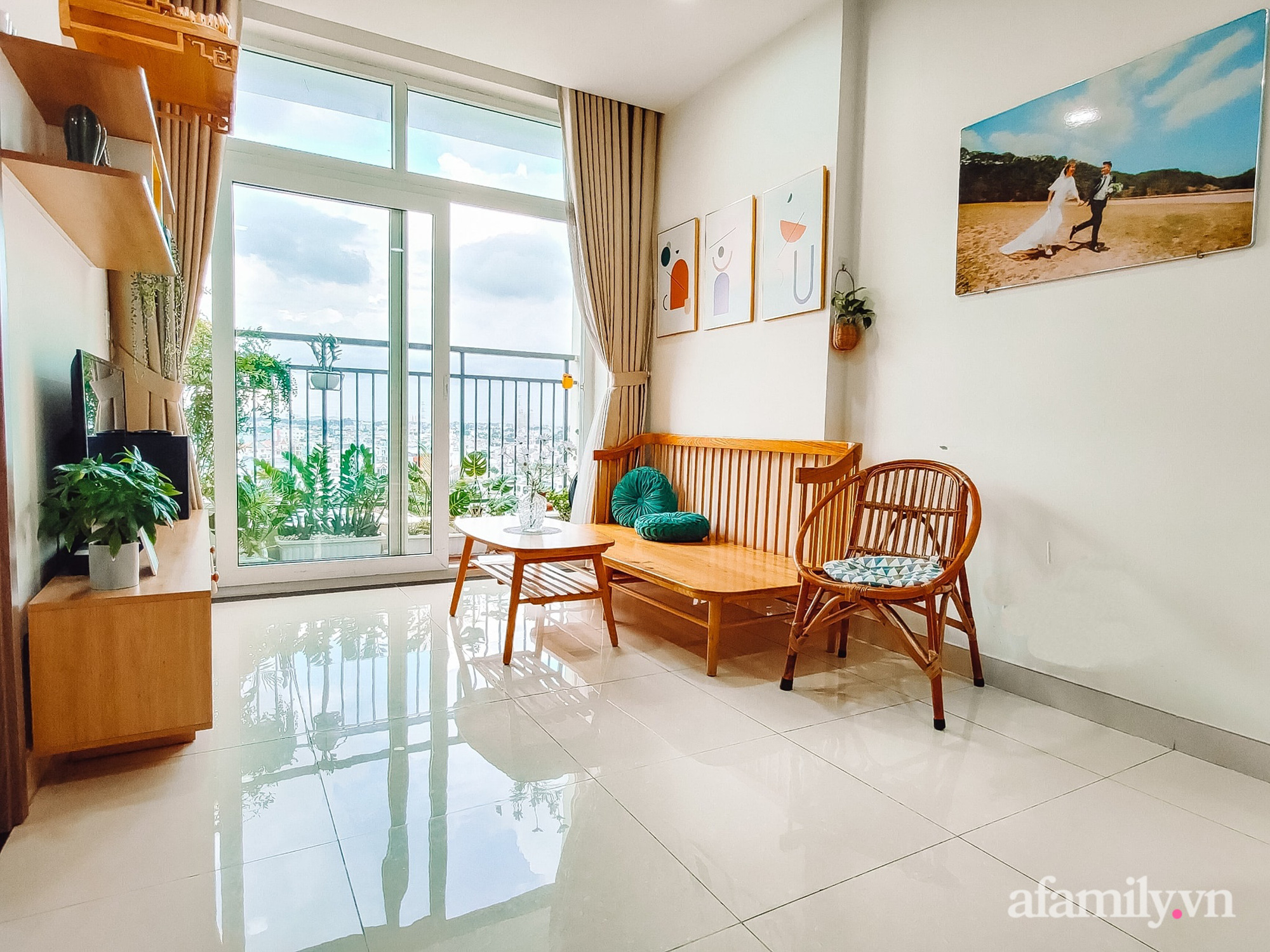 Căn hộ 60m² tràn ngập màu nắng, tinh tế đến từng góc nhỏ của vợ chồng ngành Y ở Sài Gòn-5