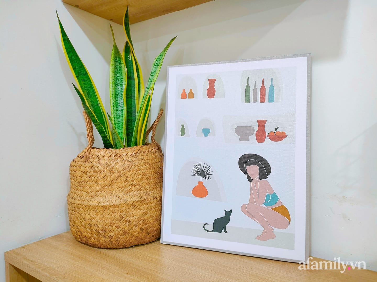 Căn hộ 60m² tràn ngập màu nắng, tinh tế đến từng góc nhỏ của vợ chồng ngành Y ở Sài Gòn-16