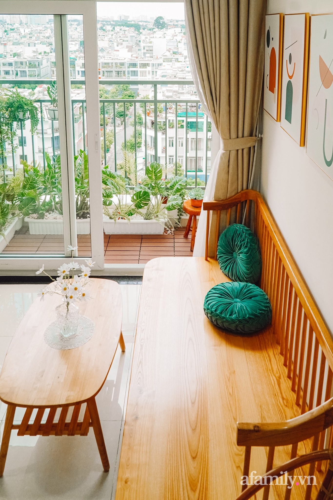 Căn hộ 60m² tràn ngập màu nắng, tinh tế đến từng góc nhỏ của vợ chồng ngành Y ở Sài Gòn-7