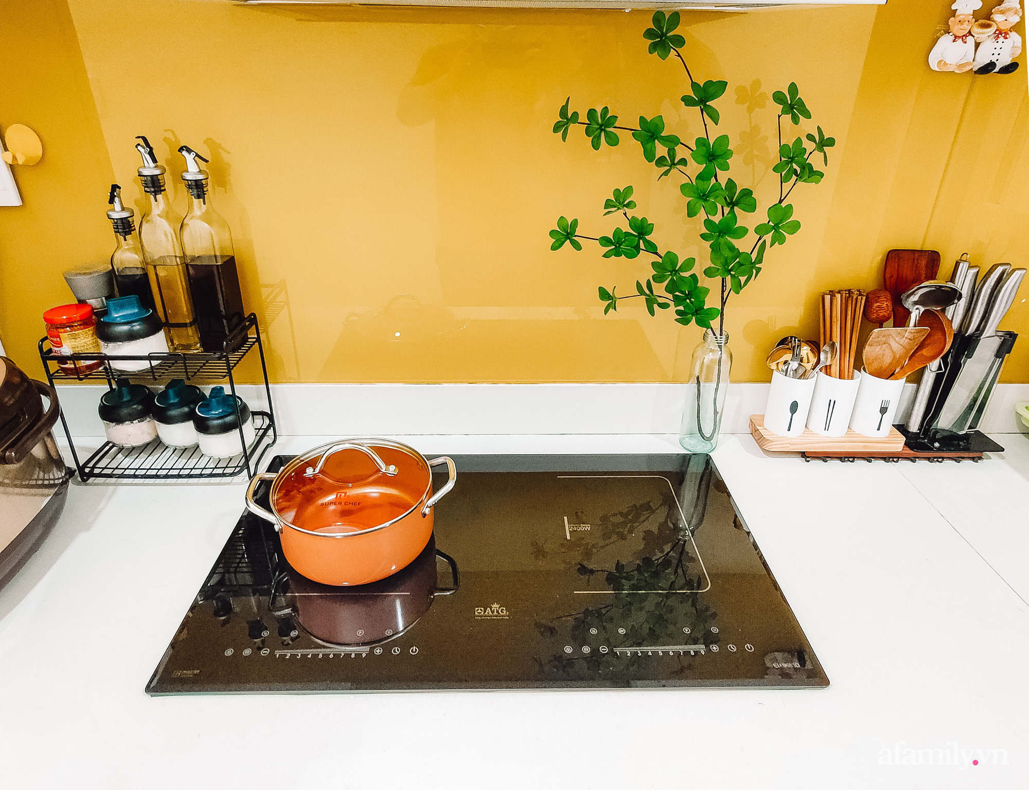 Căn hộ 60m² tràn ngập màu nắng, tinh tế đến từng góc nhỏ của vợ chồng ngành Y ở Sài Gòn-18