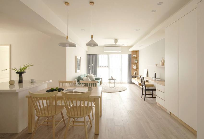 Tổ ấm nhỏ xinh màu trà sữa, thiết kế đơn giản cho không gian ấm áp với ánh sáng tự nhiên chan hòa-3