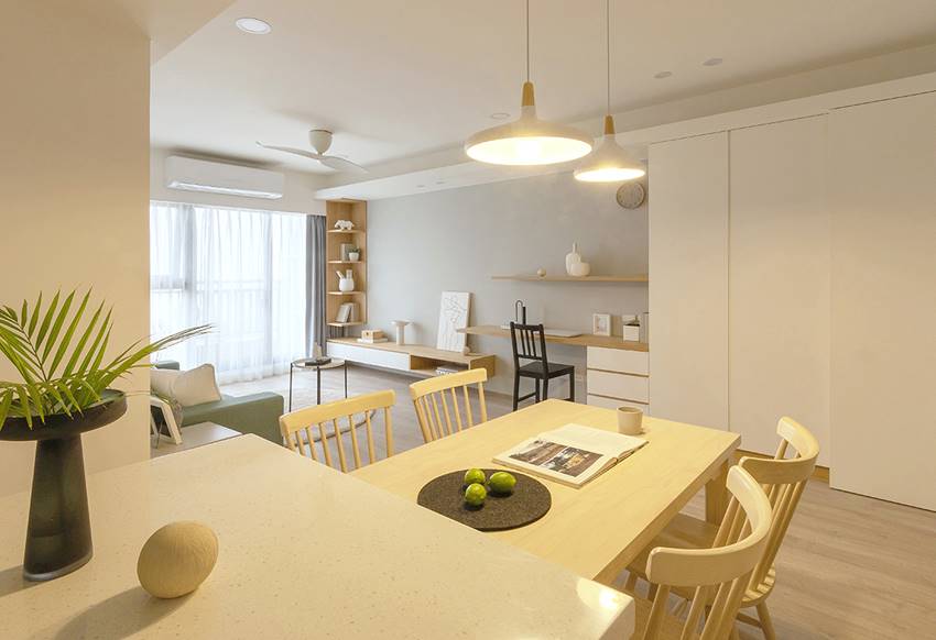 Tổ ấm nhỏ xinh màu trà sữa, thiết kế đơn giản cho không gian ấm áp với ánh sáng tự nhiên chan hòa-10